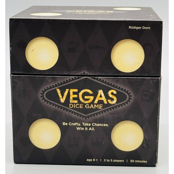 Vegas Dice Game Ravensburger Rüdiger Dorn 2017 Las Vegas New Sealed Out of Print - Picture 1 of 6